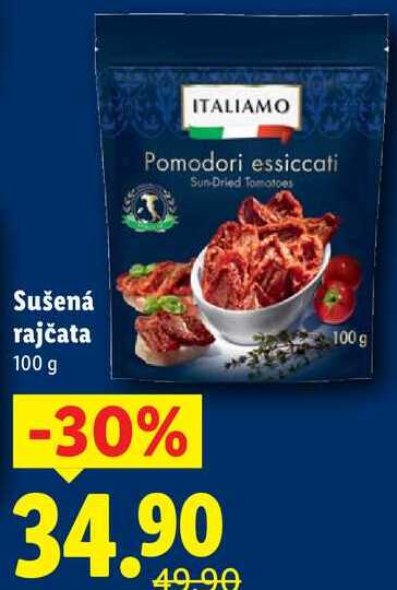 Sušená rajčata, 100 g