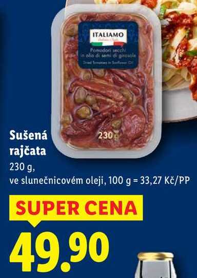 Sušená rajčata, 230 g