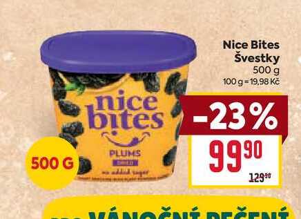 Nice Bites Švestky 500 g