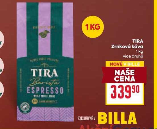 TIRA Zrnková káva 1kg