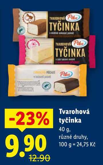 Tvarohová tyčinka, 40 g