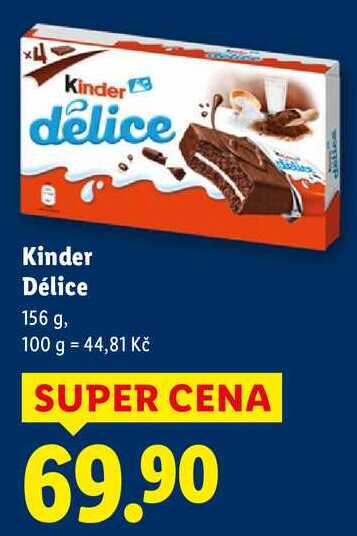 Kinder Délice, 156 g