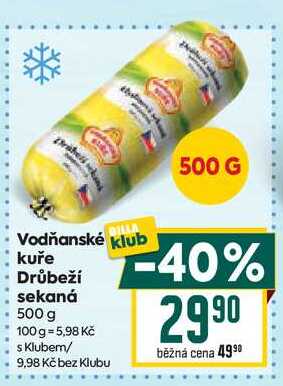 Vodňanské kuře Drůbeží sekaná 500 g 