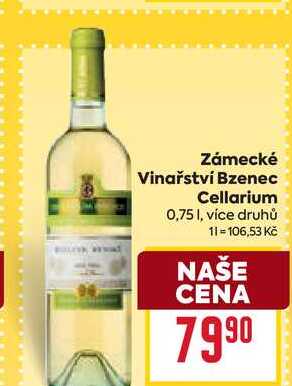 Zámecké Vinařství Bzenec Cellarium 0,75l