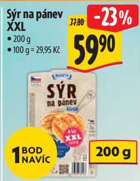 Sýr na pánev XXL, 200 g 