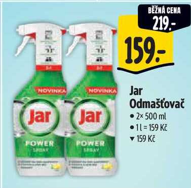 Jar Odmašťovač, 2x 500 ml 