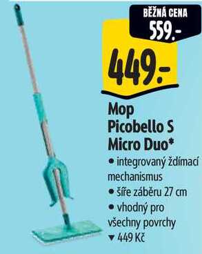 Mop Picobello S Micro Duo