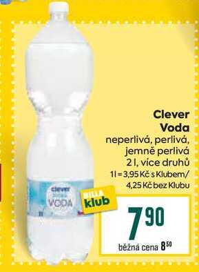Clever Voda 2l