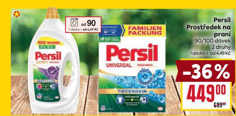 Persil Prostředek na praní 90/100 dávek 