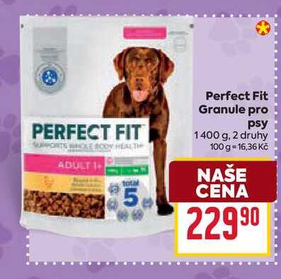 Perfect Fit Granule pro psy 1400 g