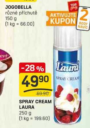 SPRAY CREAM LAURA 250 g 