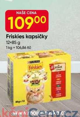 Friskies kapsičky 12×85 g 