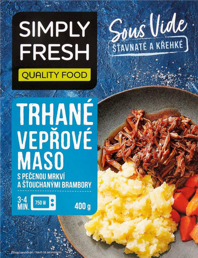 Simply Fresh Trhané vepřové/Vepřová líčka
