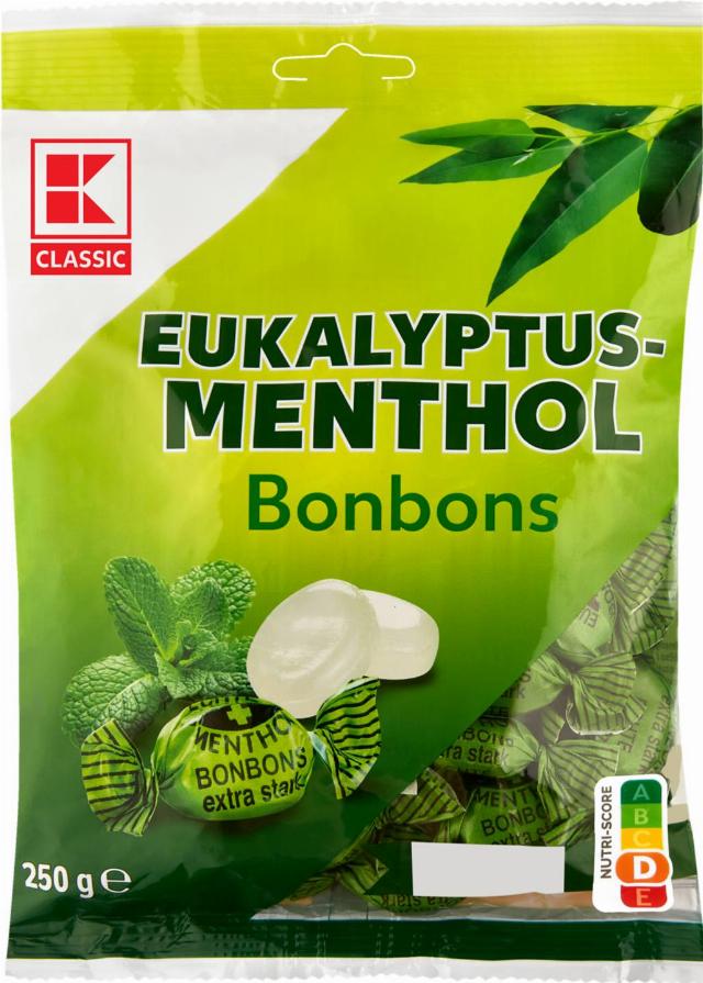 K-Classic Eukalyptové bonbóny