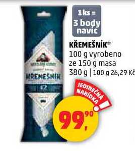 KŘEMEŠNÍK, 380 g