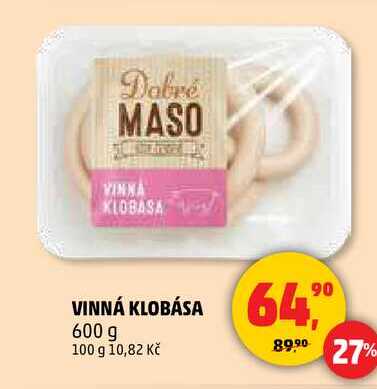 VINNÁ KLOBÁSA, 600 g