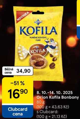 Orion Kofila bonbony, 80 g  