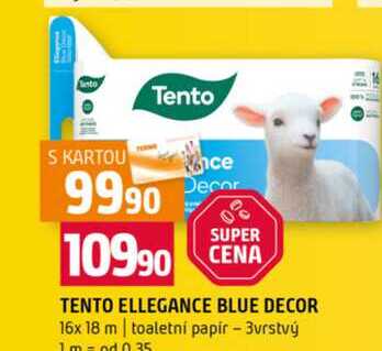 TENTO ELLEGANCE BLUE DECOR 16 x 18 m