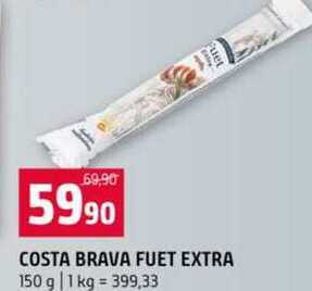 COSTA BRAVA FUET EXTRA 150 g