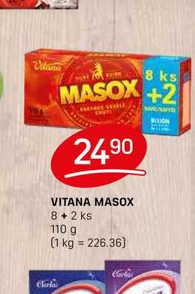 VITANA MASOX 8+ 2 ks 110 g 