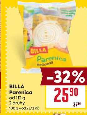 BILLA Parenica od 112 g 