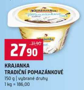 KRAJANKA TRADIČNÍ POMAZÁNKOVÉ 150 g