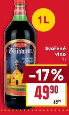 Svařené víno 1l 