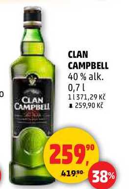 CLAN CAMPBELL, 0,7 l