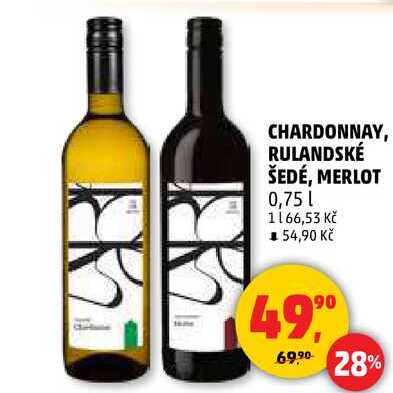 CHARDONNAY, 0,75 l