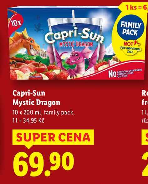 Capri-Sun Mystic Dragon, 10x 200 ml