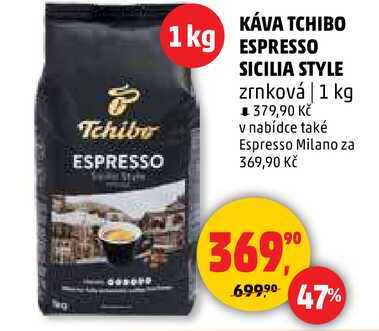 KÁVA TCHIBO ESPRESSO SICILIA STYLE zrnková, 1 kg