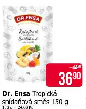 Dr. Ensa Tropická snídaňová směs 150 g 