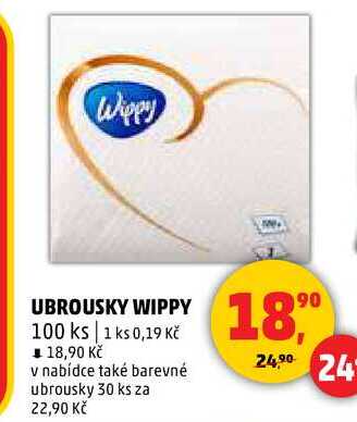 UBROUSKY WIPPY, 100 ks 