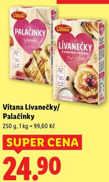Vitana Lívanečky/Palačinky, 250 g