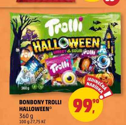 BONBONY TROLLI HALLOWEEN, 360 g 