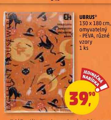 UBRUS, 1 ks 