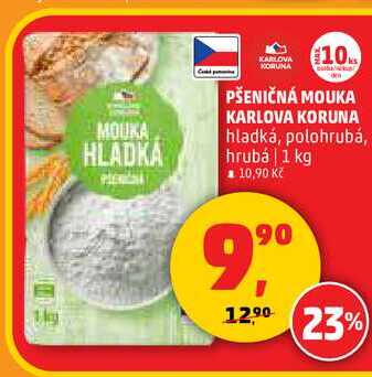PŠENIČNÁ MOUKA KARLOVA KORUNA, 1 kg