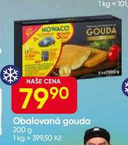 NOWACO Obalovaná gouda 200 g