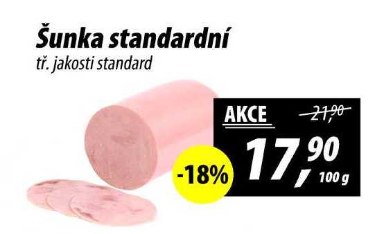 Šunka standardní tř. jakosti standard, 100 g
