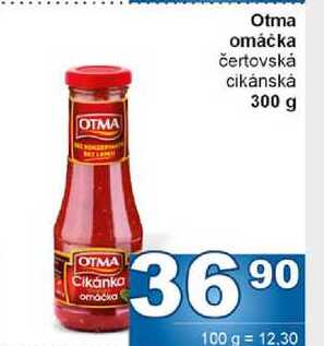 Otma omáčka čertovská cikánská 300 g 