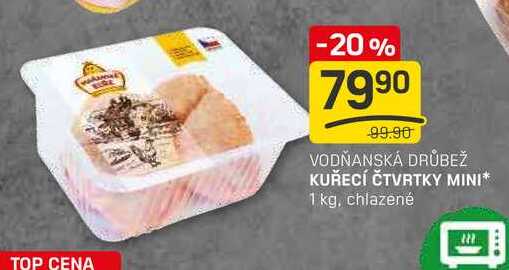 KUŘECÍ ČTVRTKY MINI 1 kg, chlazené 