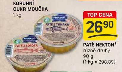 PATÉ NEKTON různé druhy 90 g 