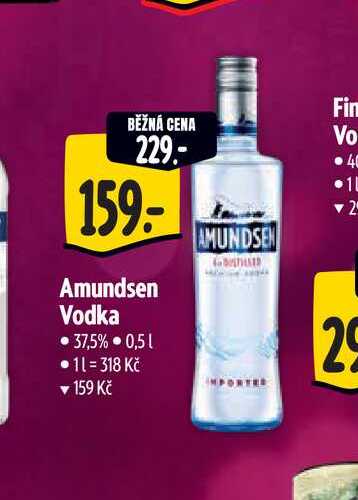Amundsen vodka 0,5l