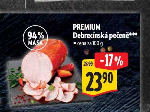   PREMIUM Debrecínská pečeně 100 g