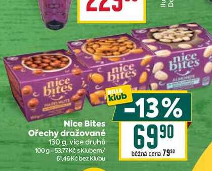 Nice Bites Ořechy dražované 130 g