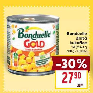Bonduelle Zlatá kukuřice 170/140 g 