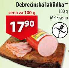 Debrecínská lahůdka, 100 g 