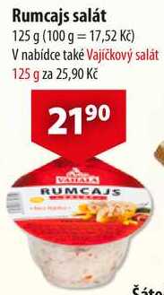 Rumcajs salát, 125 g  