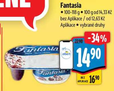 Fantasia, 100-118 g 