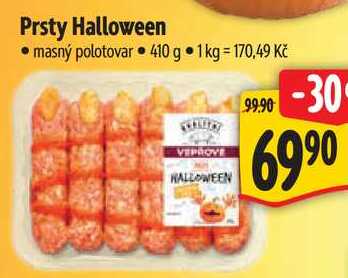 Prsty Halloween, 410 g